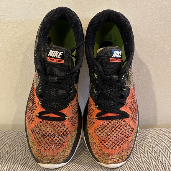 Nike Flyknit Lunar 3 ‘Orange Toe’. - Picture 7 of 9